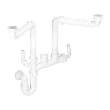 Mcalpine Double Bowl Plumbing Waste Kit Ssk2 product image