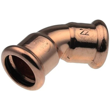 XPRESS S21/7041 15MM COPPER 45DEG OBTUSE PRESS ELBOW product image