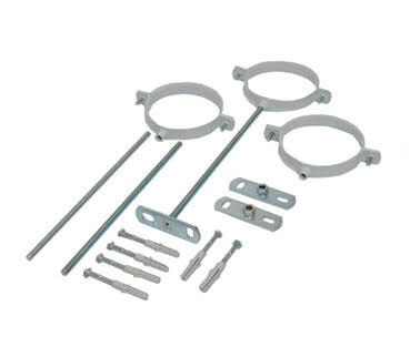 VAILLANT FLUE SUPPORT CLIPS 100MM (PK3) product image