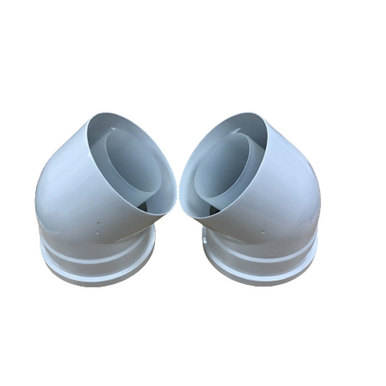 WORCESTER OILFIT FLUE BEND / ELBOW 45DEG (PAIR) 125MM product image