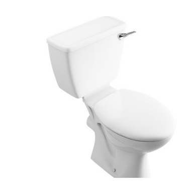 Lecico Atlas Pan Close Coupled Water Closet For Lever Cistern, White product image