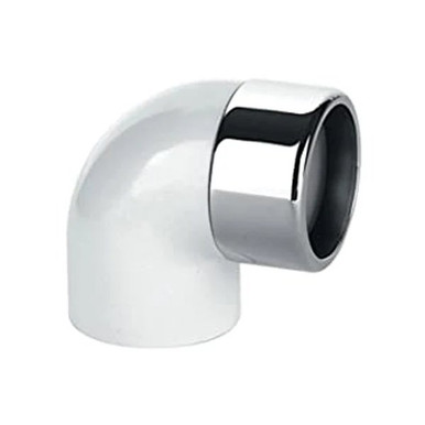 Mcalpine Chrome Solvent 90 Degree Bend Adaptor, 35mm x 1 1/4" product image