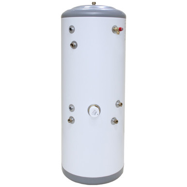Further photograph of Quick Recovery Single Coil Slimline 150L cylinder