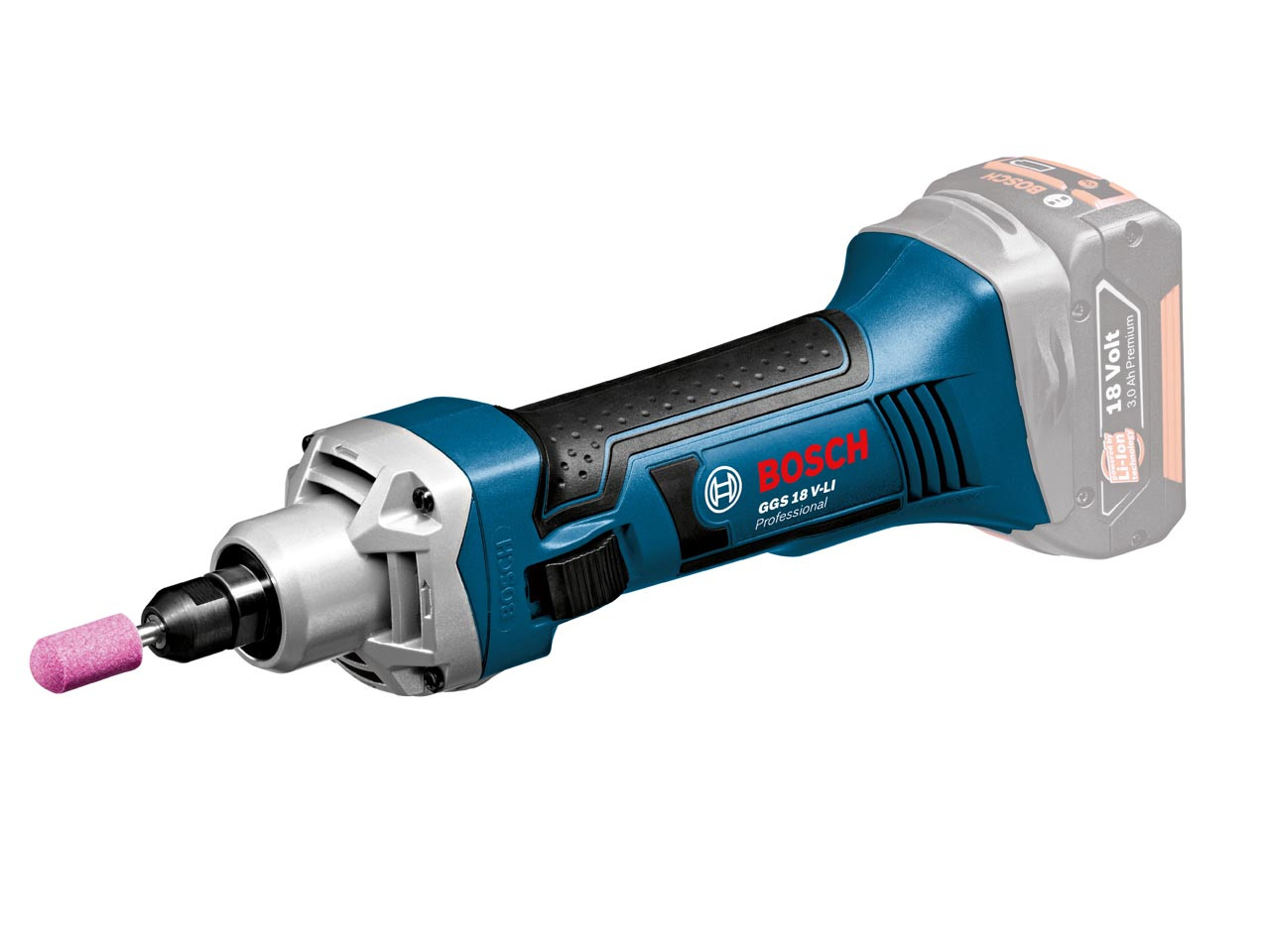 Photograph of Bosch GGS 18 VLIN Straight Grinder 18 Volt Bare Unit