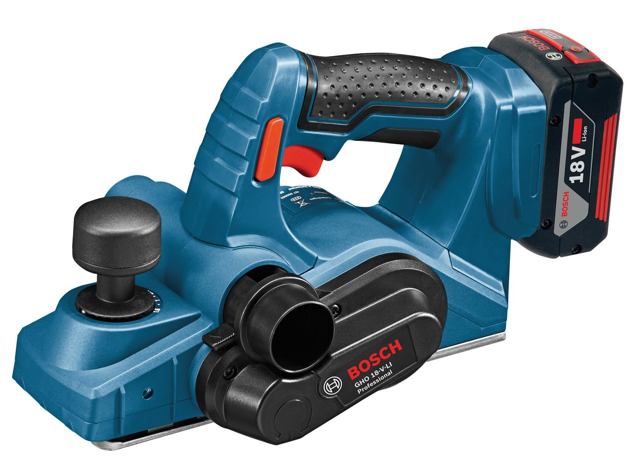 Photograph of Bosch GHO 18 V-LI Professional Planer 18V 2 x 5.0Ah Li-ion