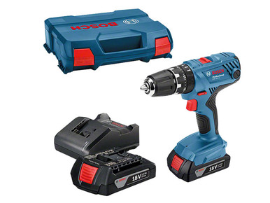 Further photograph of Bosch GSB 18V-21 Combi Drill 18V 2 x 1.5Ah Li-ion