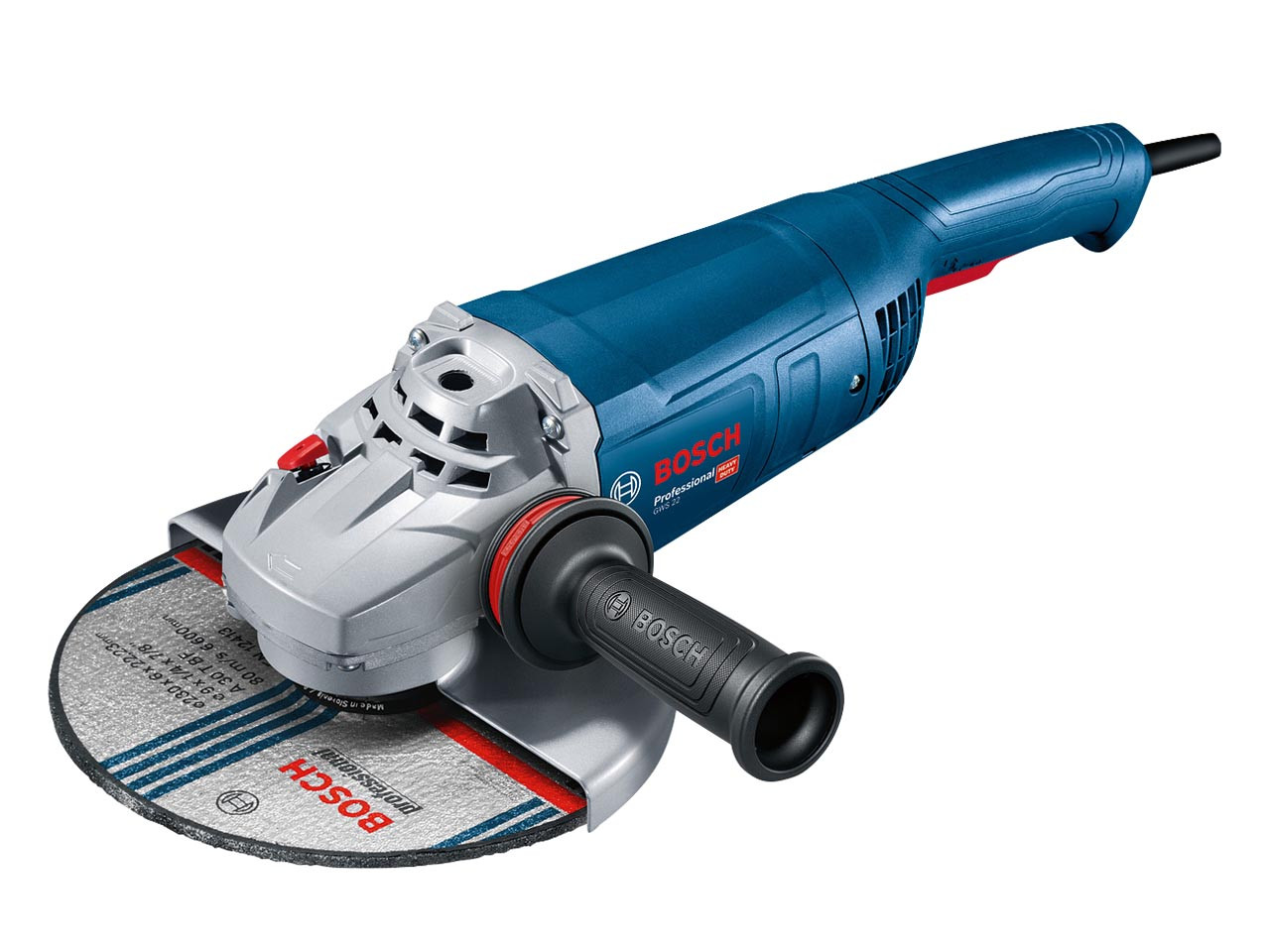 Photograph of Bosch GWS 22-230 P Angle Grinder 2200W 240V