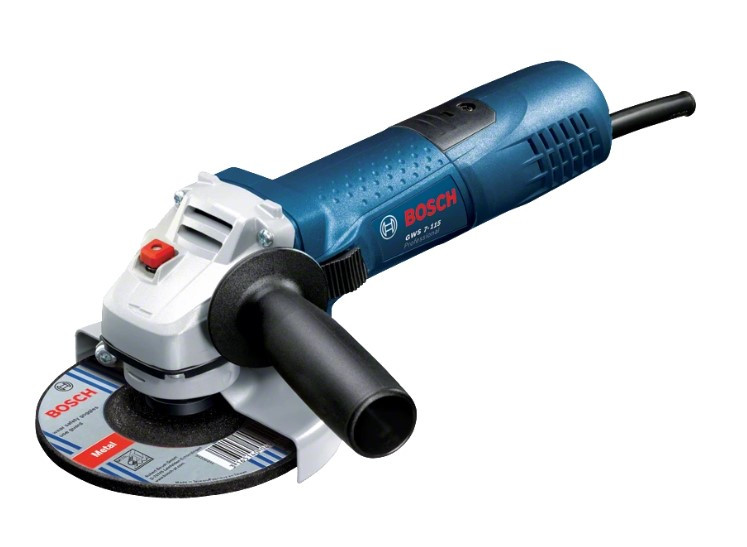 Photograph of Bosch GWS 7-115 Mini Grinder 115mm 720W 110V