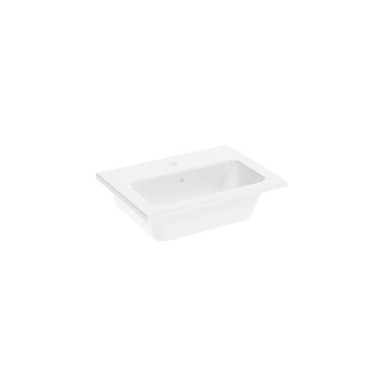 Further photograph of UNI 50x36cm washbasin 1TH