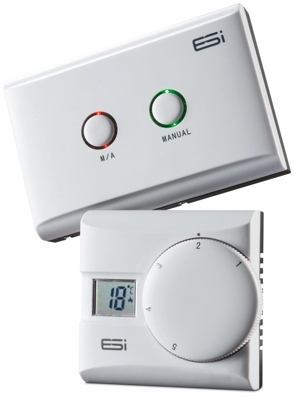 Photograph of ESi Wireless Digital Room Thermostat