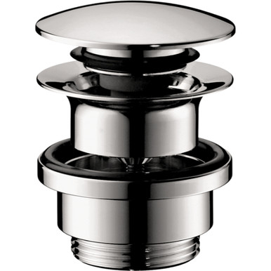 Hansgrohe Basin Waste Push Open, Brass Chrome product image