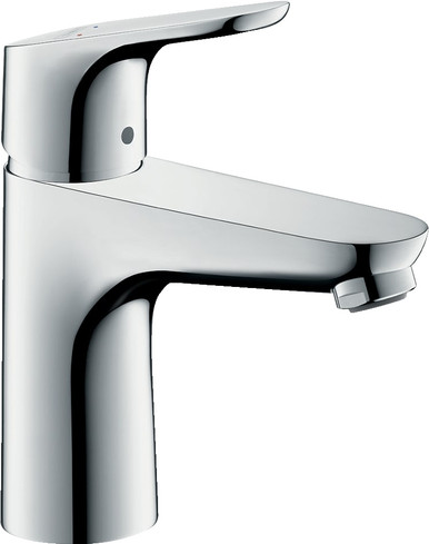 Focus Single lever basin mixer 100 without waste product image