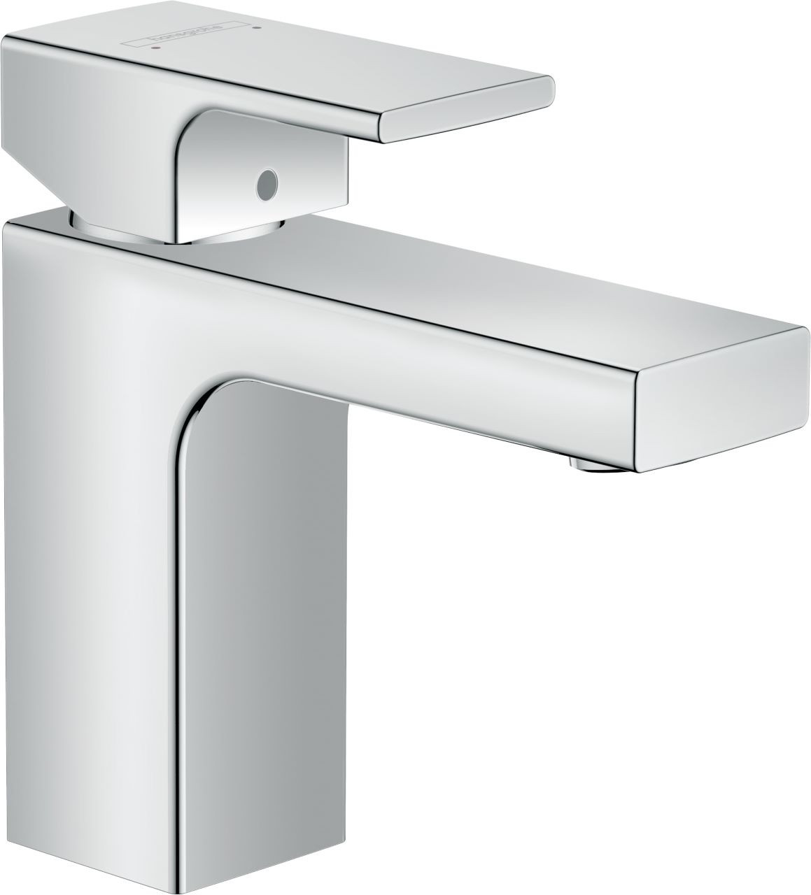 Photograph of Vernis Shape Single lever basin mixer 100 without waste set