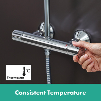 T◆新品hansgrohe Vernis Blend シャワーシステム 200 hansgrohe Showerheads: Vernis Blend, 1 spray mode, Art. no