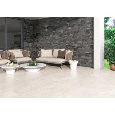 Edison Marfil tile | 45x90cm porcelain floor tile