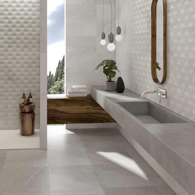 Alpe White Concept Decor Wall Tile  31x61cm product image