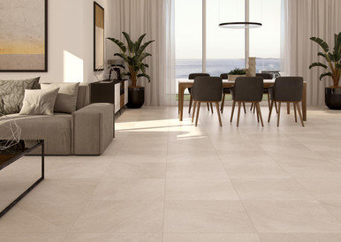 Alpe Cream floor tile | 61x61cm Porcelain