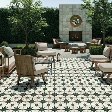 Rock Star Pattern Tile  45x45cm product image