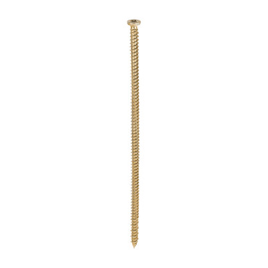 Concrete Screws - 7.5 x 200 - Flat Countersunk - Yellow