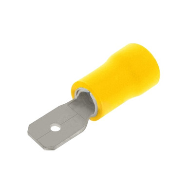 UNICRIMP 6.3mm Male - Yellow product image