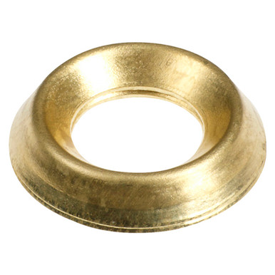 Further photograph of Screw Cups 12mm - Electro Brass