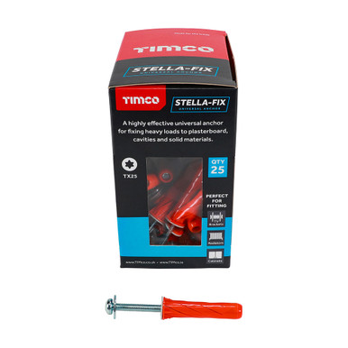 Further photograph of Stella Fix Universal Anchors - TX - Pan - Red