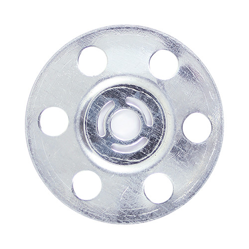 Photograph of TIMCO Metal Insulation Discs - Galvanised