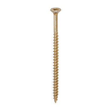 Solo 5.0 x 90mm Chipboard & Woodscrews - Double Countersunk - Yellow product image