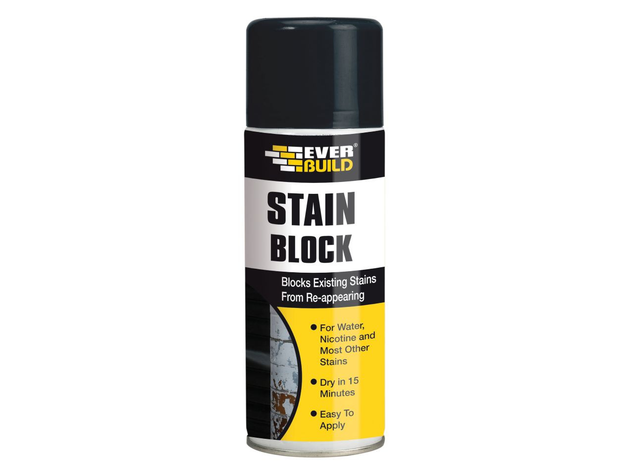 Photograph of EVERBUILD STAIN BLOCK SPRAY 400ML