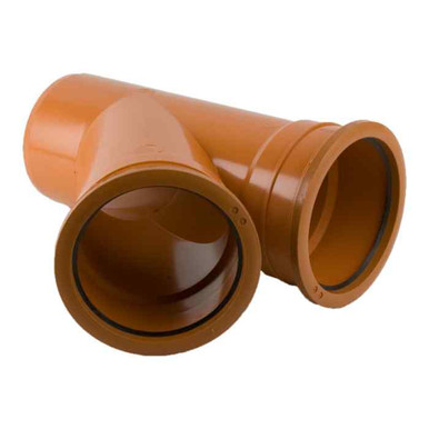 Brett Martin Underground 160mm x 160mm Double Socket Branch, 45 Degree product image