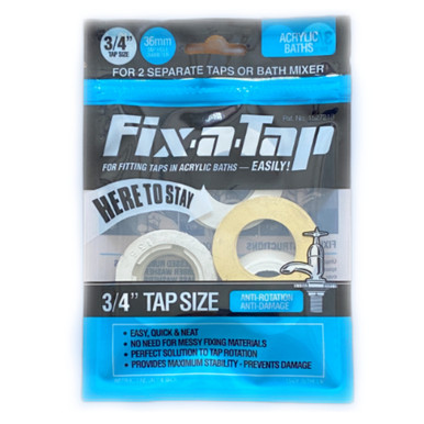 FIX-A-TAP ACRYLIC BATH 3/4"