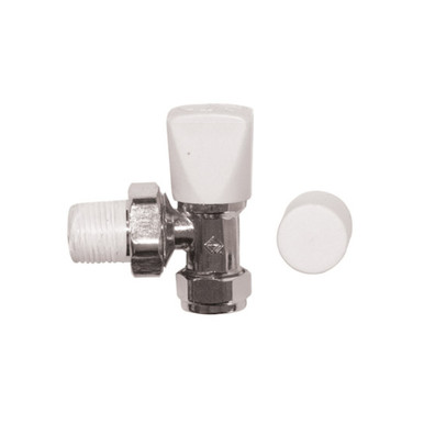 10MM CRESTALUX 10 BAR ANGLED RAD VALVE WH/LS product image