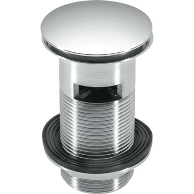 Mcalpine Cp Brass Basin Clicker Waste Slotted 1.1/4" product image