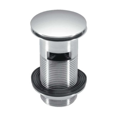 MCALPINE CW60-CB 1.1/4 SLOTTED CLICKER BASIN WASTE MUSHROOM PLUG product image