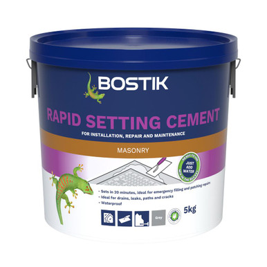 Bostik Cementone Rapid Setting Cement 5KG - Grey product image