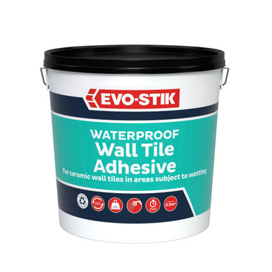 EVO-STIK Waterproof Wall Tile Adhesive 5L - Natural product image