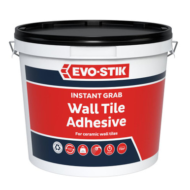 EVO-STIK Instant Grab Wall Tile Adhesive 10L - Natural product image