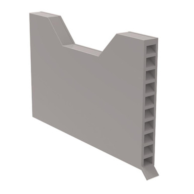 Manthorpe Weep Vent, Grey, 100 x 9 x 65mm product image