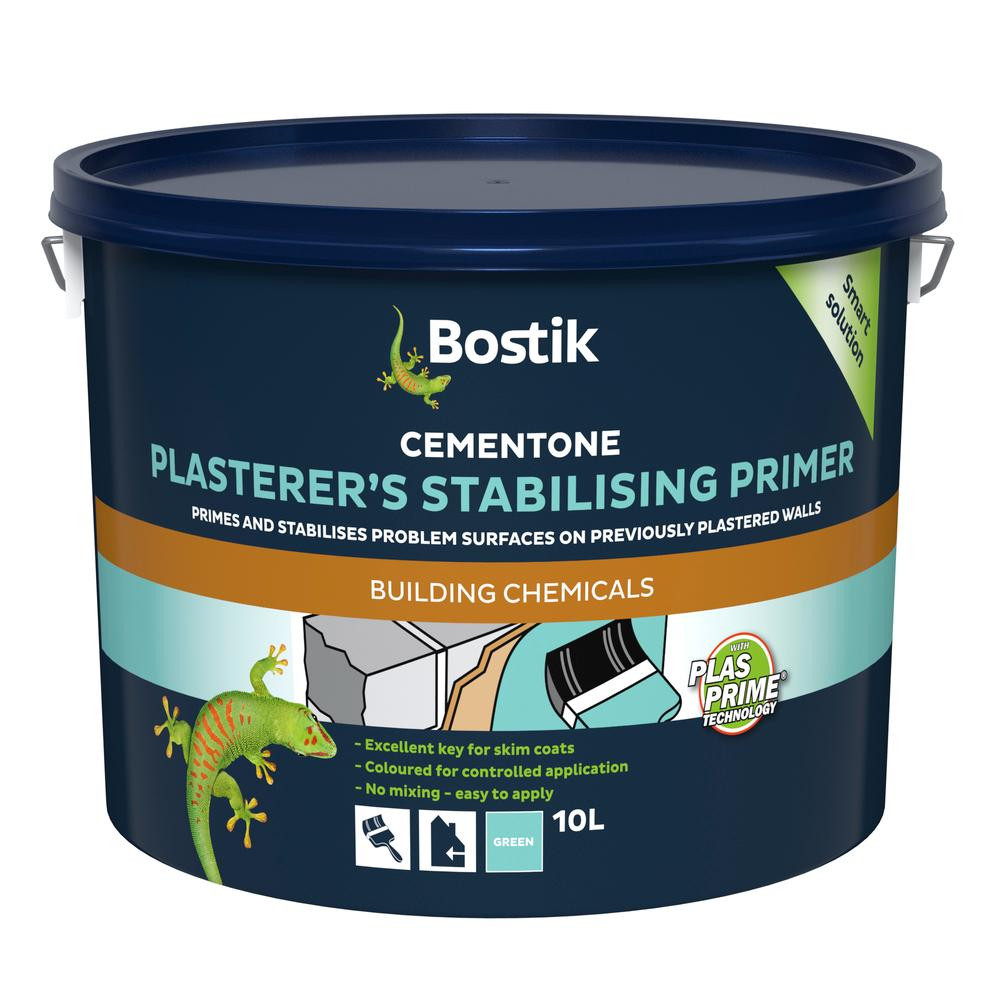 Photograph of Bostik  Plasterer's Stabilising Primer  10L - Green