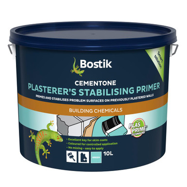 Bostik  Plasterers Stabilising Primer  10L - Green