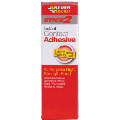 Everbuild Stick 2 All Purpose Instant Contact Adhesive, 125 ml product image