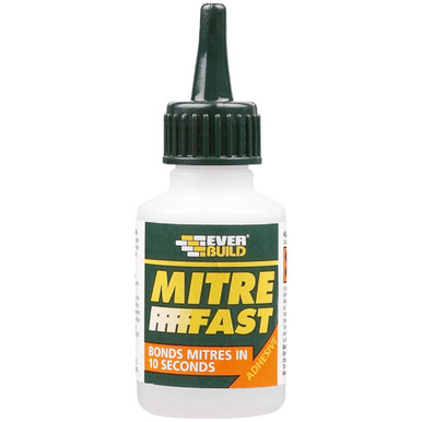 Further photograph of Everbuild Mitre Fast Adhesive, Clear, 50 g