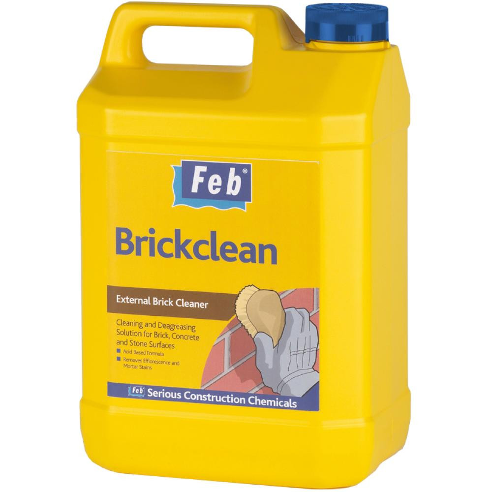 Photograph of Feb Brickclean External Brick Cleaner, 5 Litre