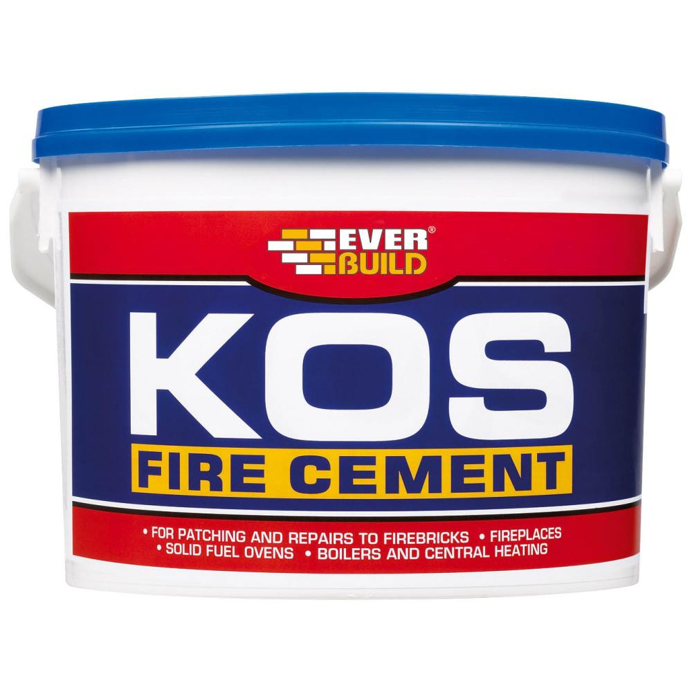 Photograph of Everbuild KOS Fire Cement, Buff, 2 kg