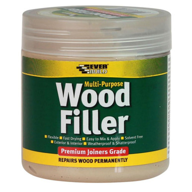 Everbuild Multi-Purpose Wood Filler, Teak, 250 ml product image