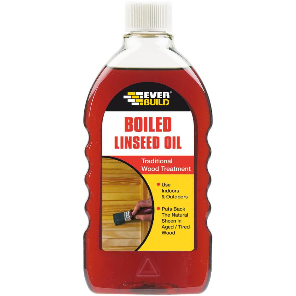 Photograph of Everbuild Boiled Linseed Oil, 500 ml