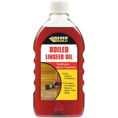 Everbuild Boiled Linseed Oil, 500 ml