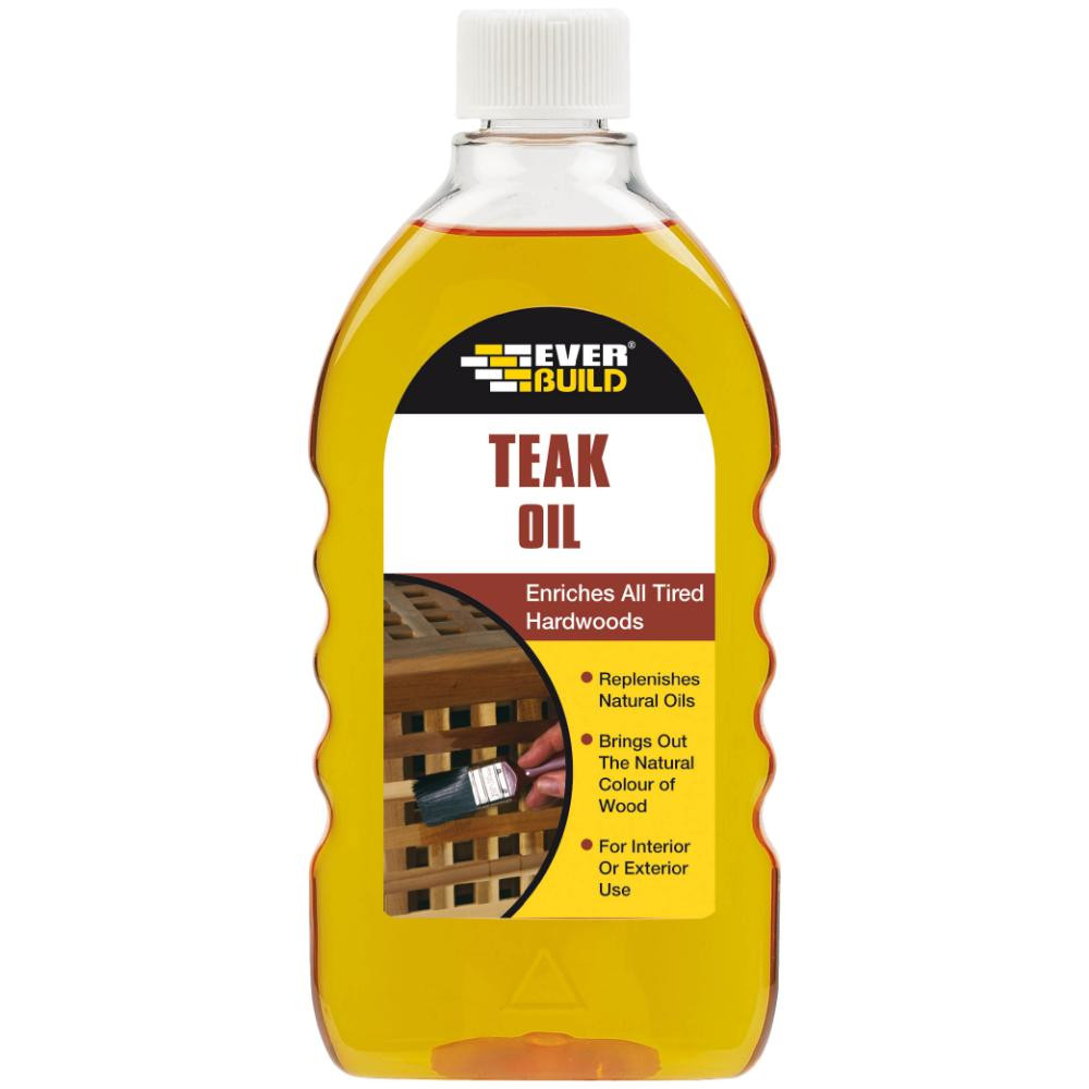 Photograph of Everbuild Teak Oil, 500 ml