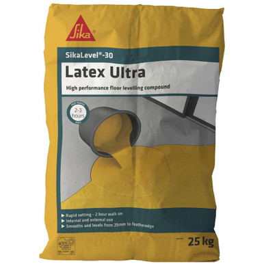 Sika Sikafloor 131 Level Latex Ultra Self Levelling Compound, Grey, 25 kg