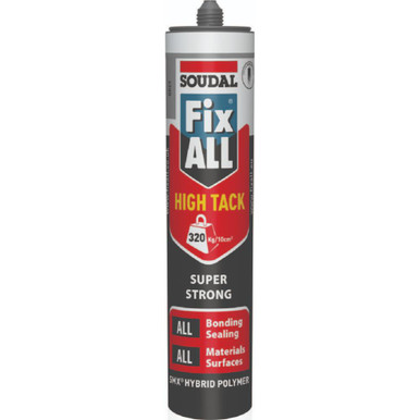 Soudal Fix All High Tack, 290 ML, Grey product image